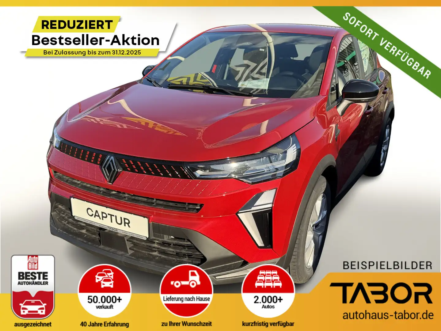 Renault Captur CAPTUR Evolution TCe 100 LPG PDC dig. BordC Rot - 1