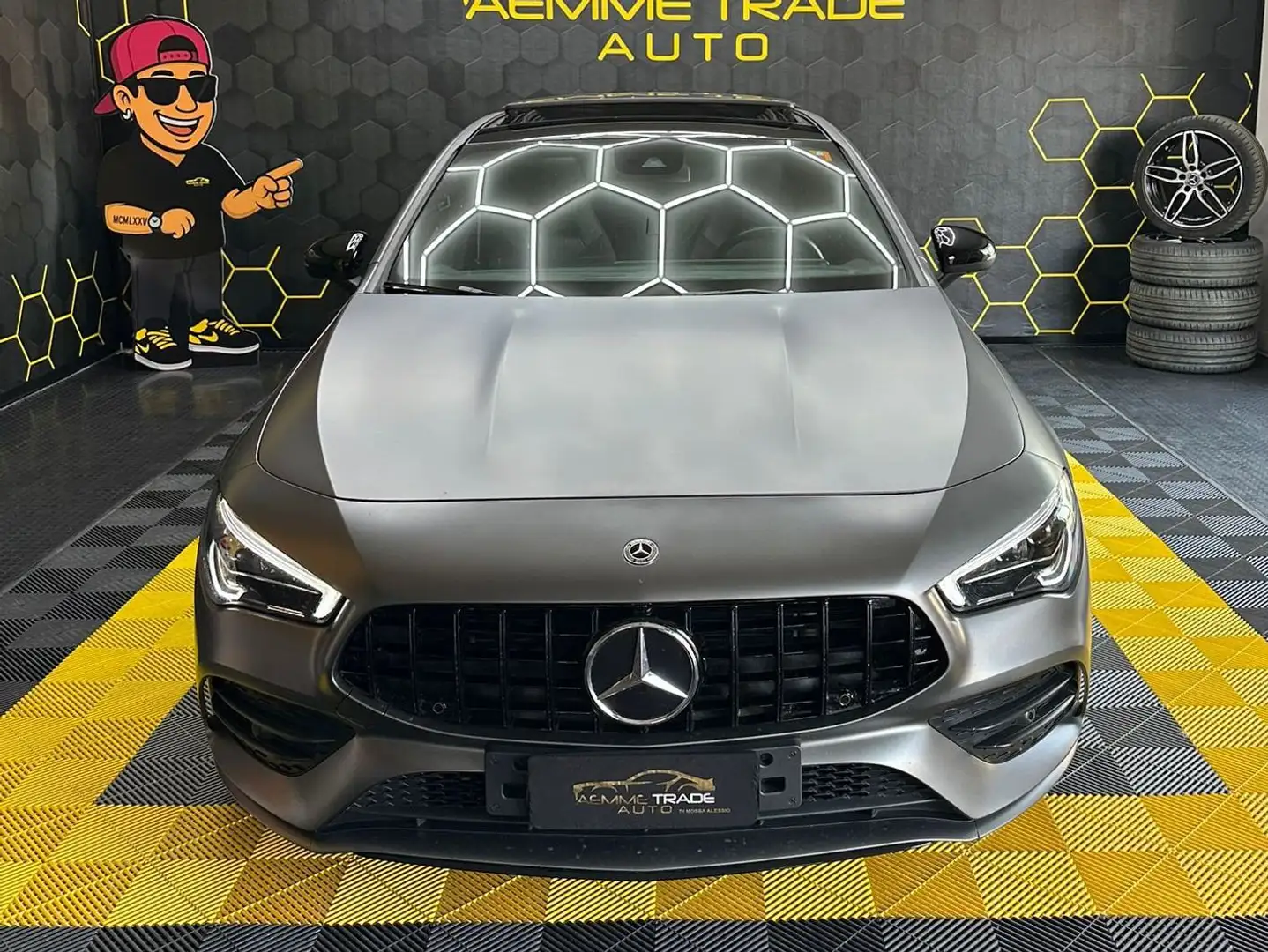 Mercedes-Benz CLA 200 CLA Coupe - C118 Coupe d Night edition auto Grigio - 2