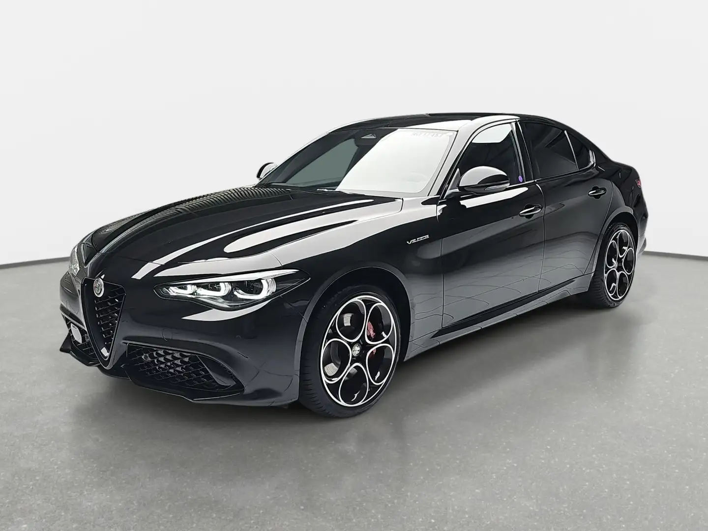 Alfa Romeo Giulia GIULIA 2.0 TURBO 16V Q4 VELOCE TECHNOLOGIE-PAKET Zwart - 2