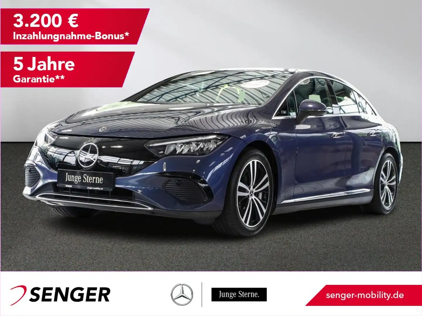 Mercedes-Benz EQE 350 EQE 300 Rückfahrkamera Ambiente LED OLED-Display Bleu - 1