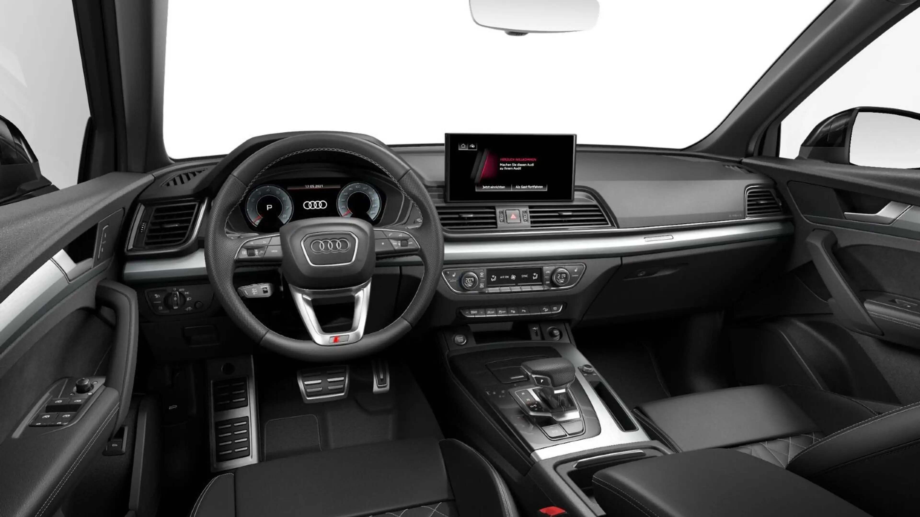 Audi Q5 Advanced 45 TFSI qu. S Line, Assist, Leder — photo 9
