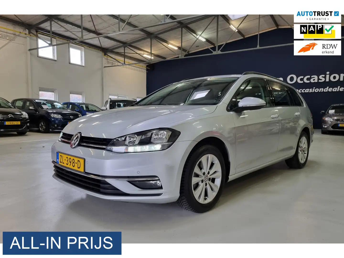 Volkswagen Golf Variant 1.0 TSI Comfortline AUTOMAAT 7-TRAPS ✅CARPLAY ✅TRE Gris - 1