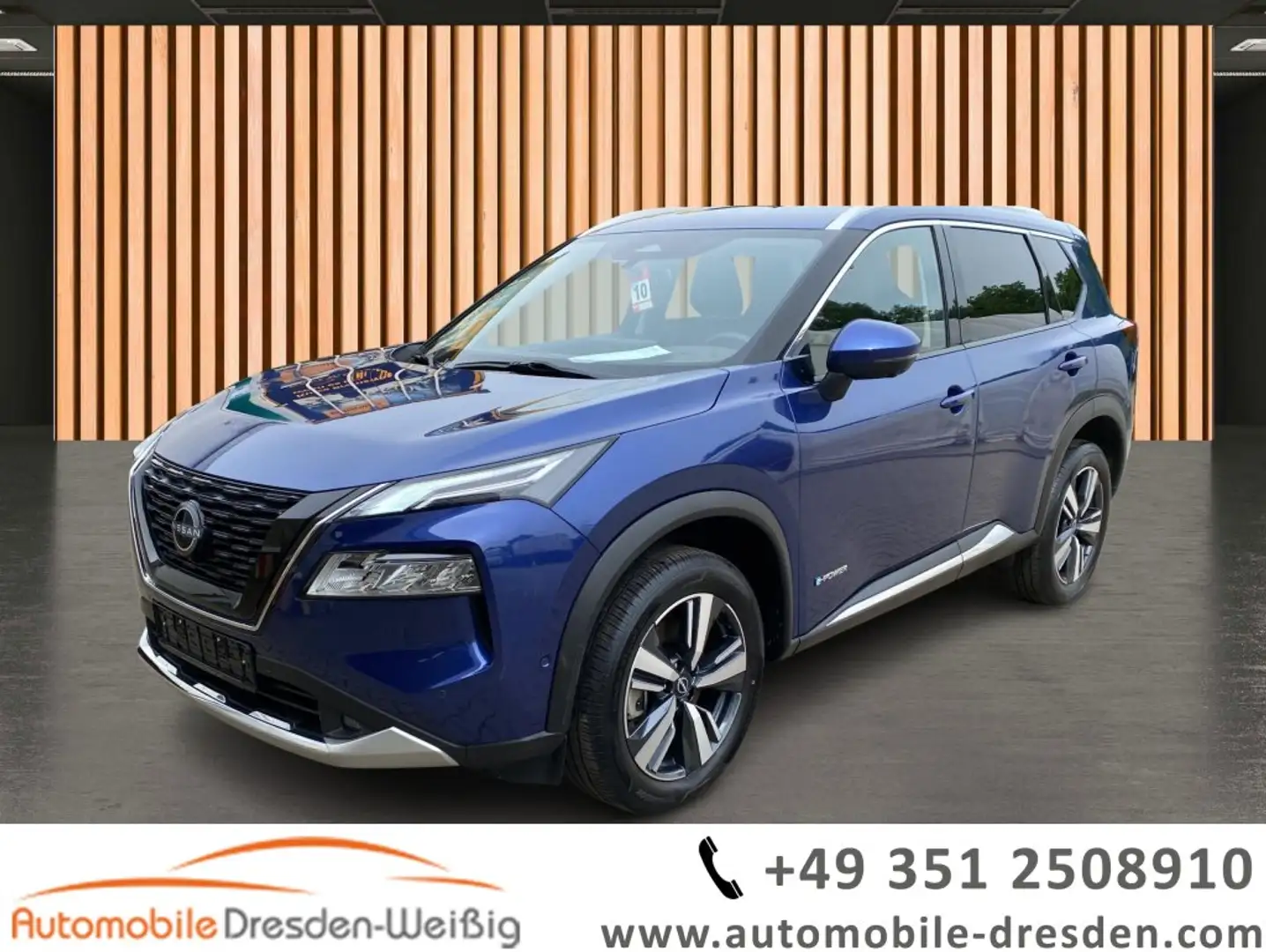 Nissan X-Trail 1.5 e-Power e-4orce Tekna*Navi*HeadUp* Blau - 1
