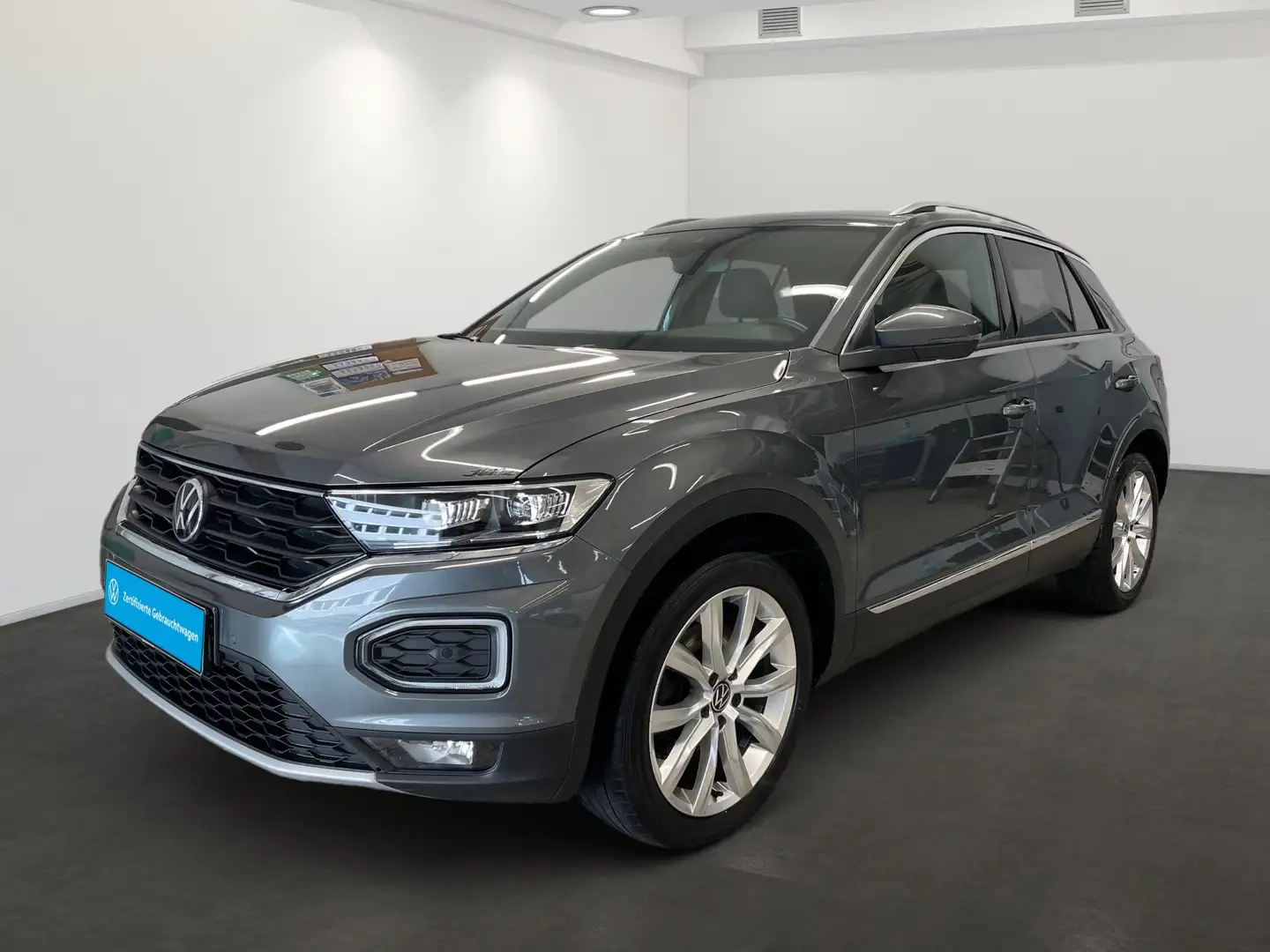 Volkswagen T-Roc 2.0 TDI 4M Sport *AHK*LED*KAMERA*NAVI* Grijs - 2