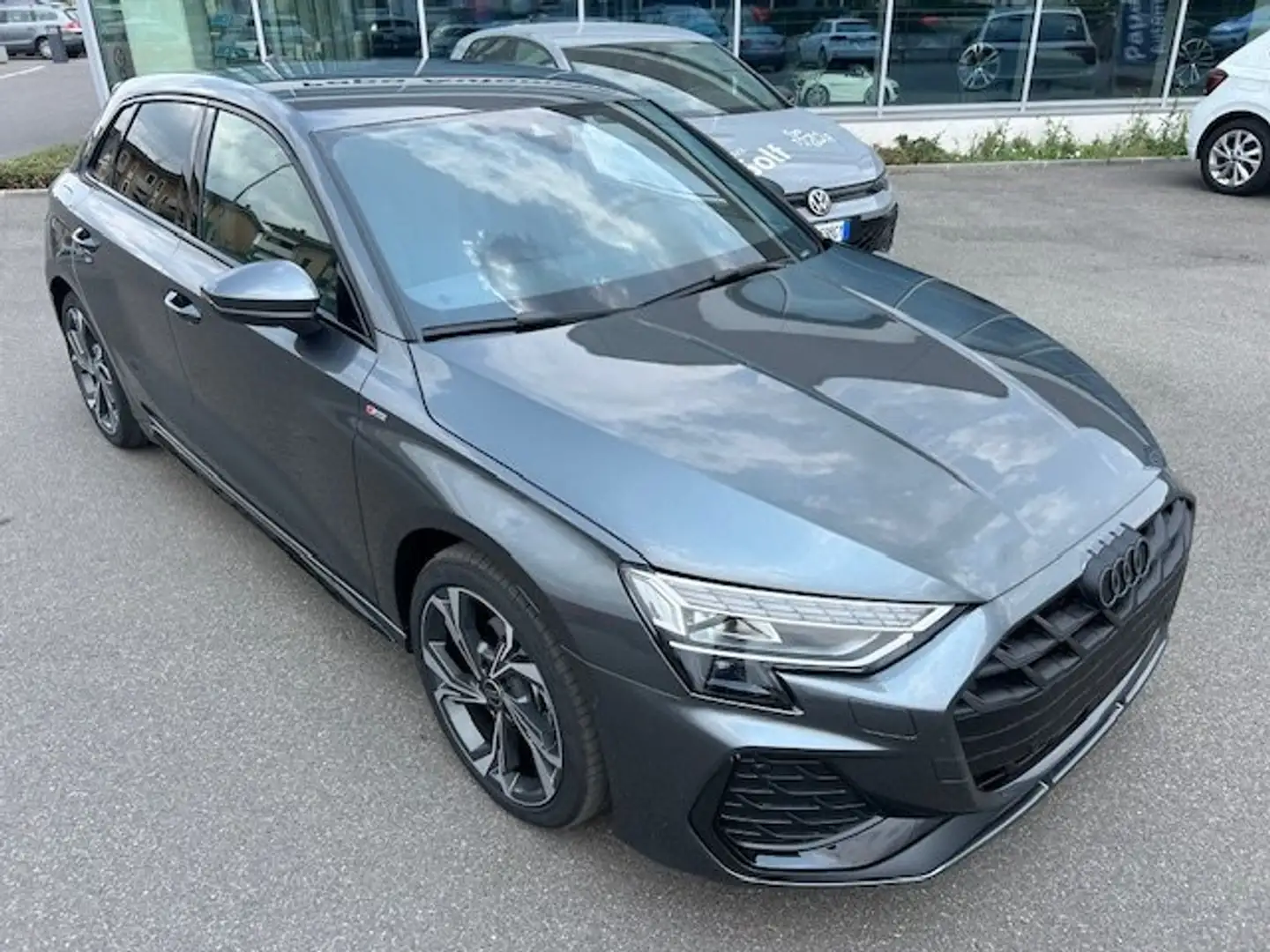 Audi A3 SPORTBACK S-LINE TDI 150CV GARANZIA 4 ANNI Gris - 2