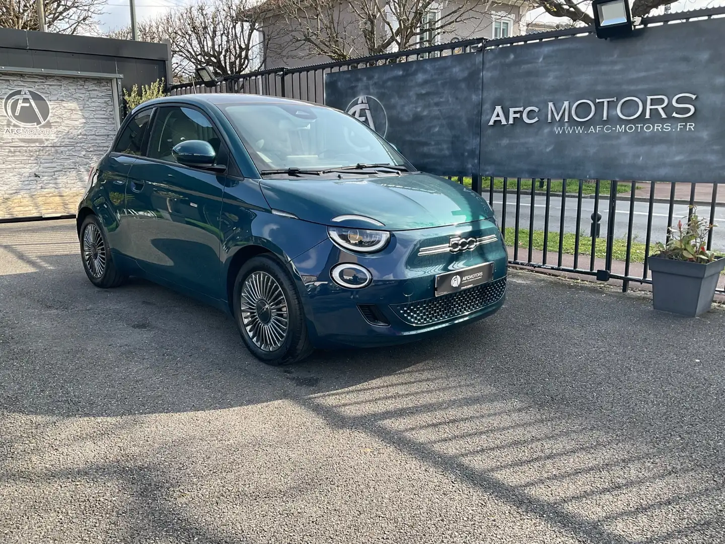 Fiat 500e 118 Ch Icone Plus Bleu - 1