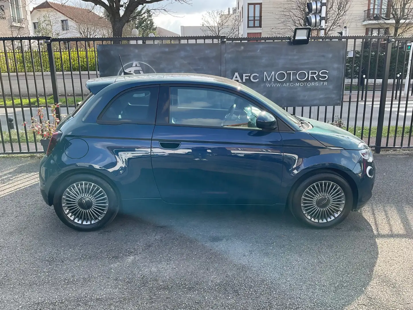 Fiat 500e 118 Ch Icone Plus Bleu - 2