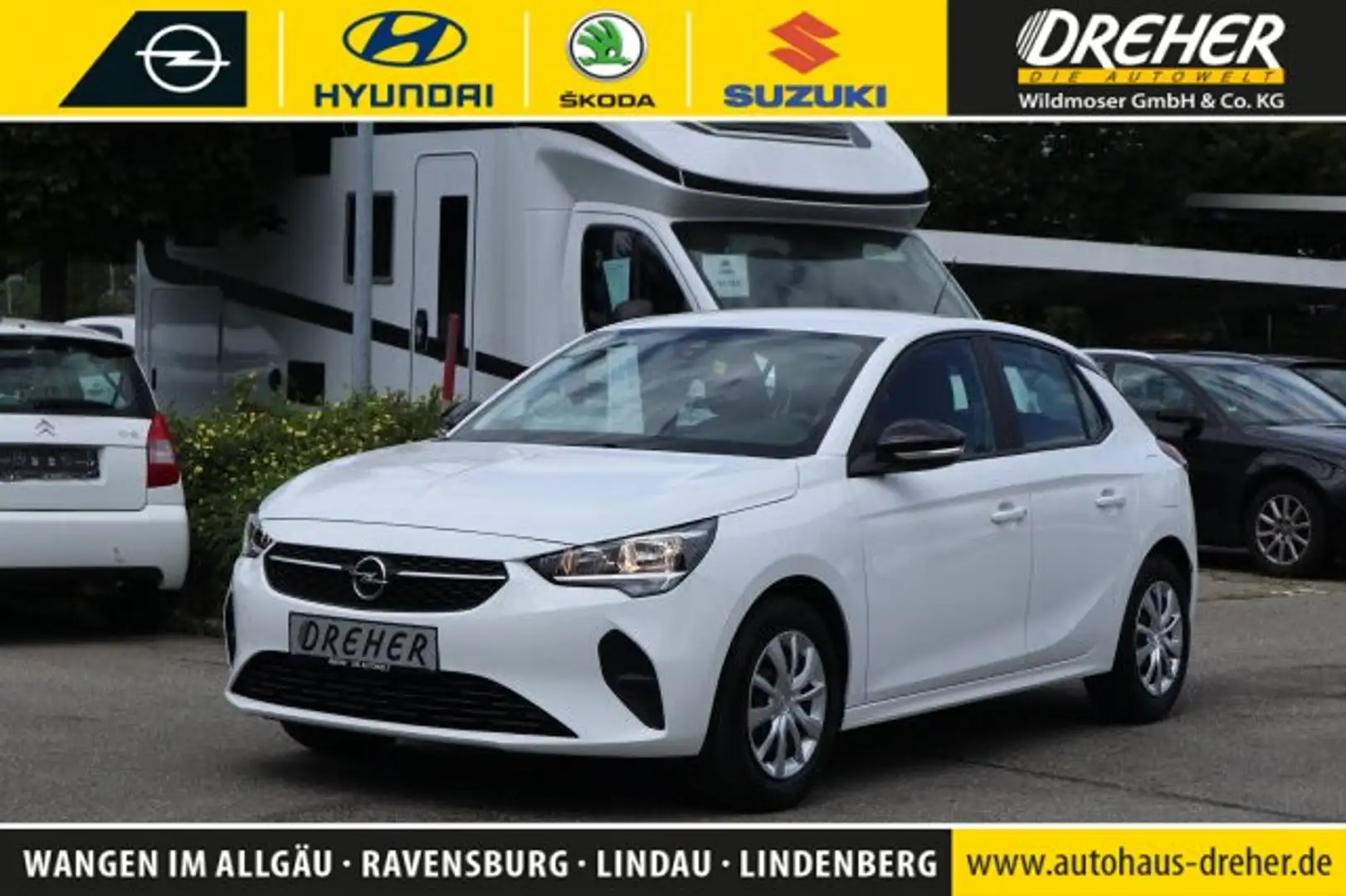 Opel Corsa Corsa F 1.2 Edition Klima/Sitzhzg./PDC/Tempomat BC Weiß - 1