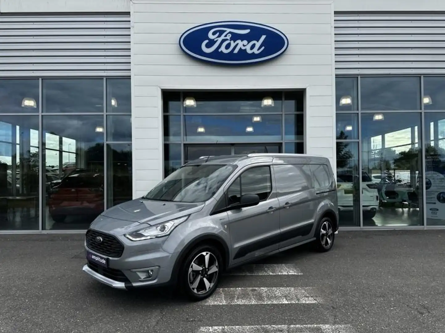 Ford Transit Connect L2 1.0E 100ch E85 Active Gris - 1