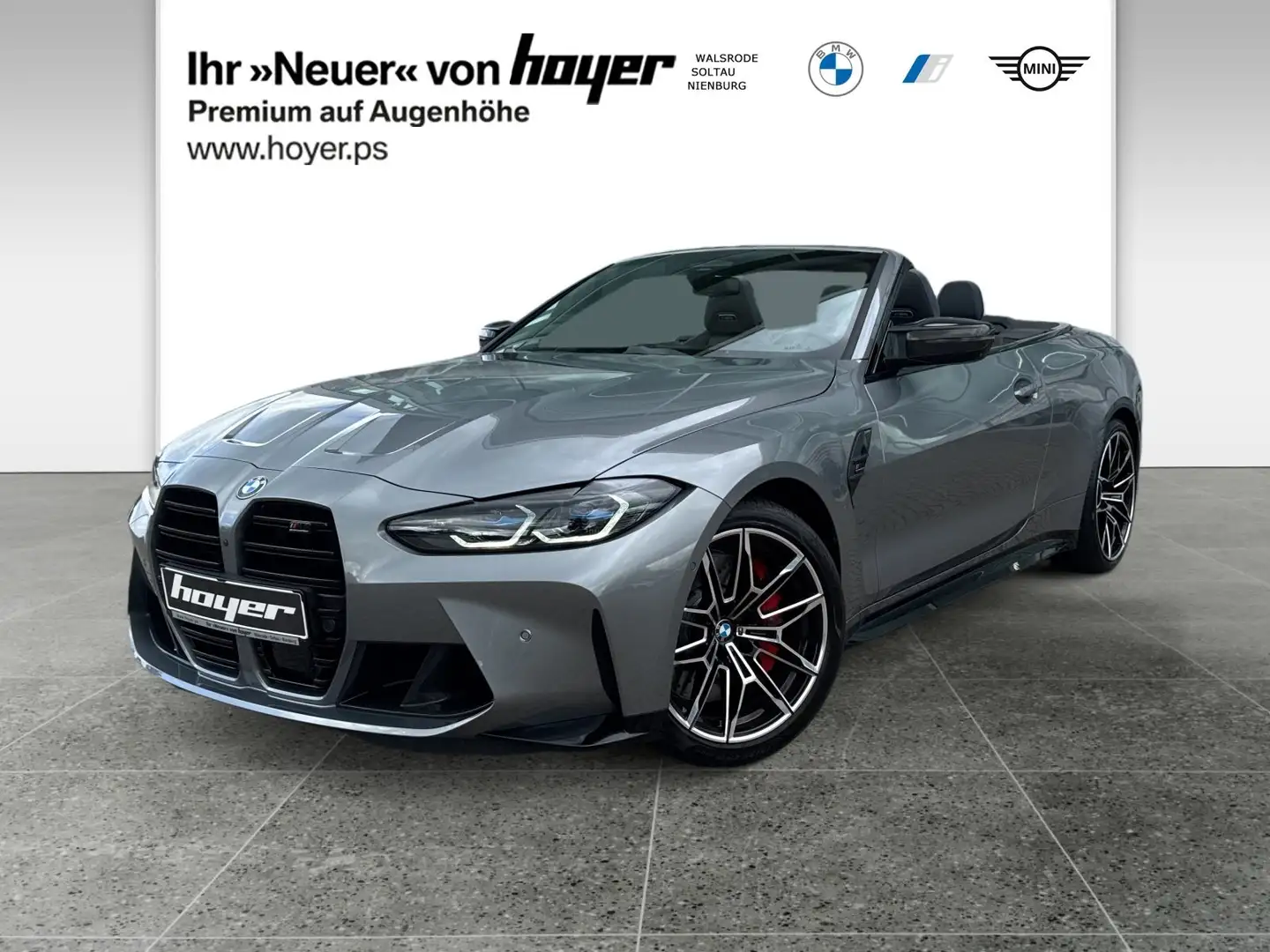 BMW M4 Competition M xDrive Cabrio DAB RFK siva - 1