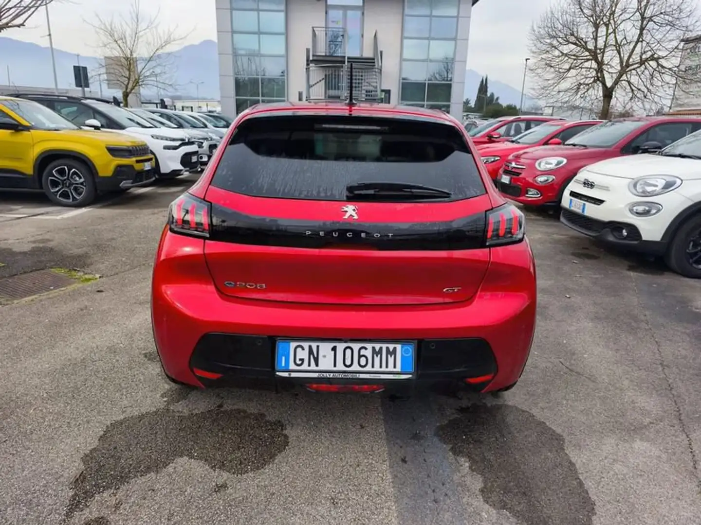 Peugeot e-208 e- 100kW 5 porte GT Line Roşu - 2