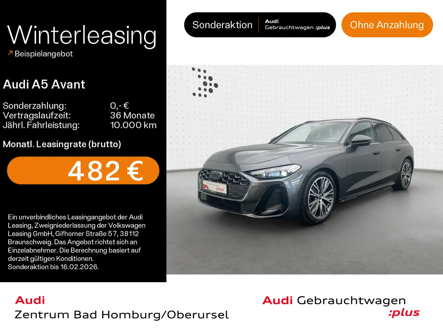 Audi A5 TDI quattro S line*Navi*Matrix*Alu*B&O* Grau - 1