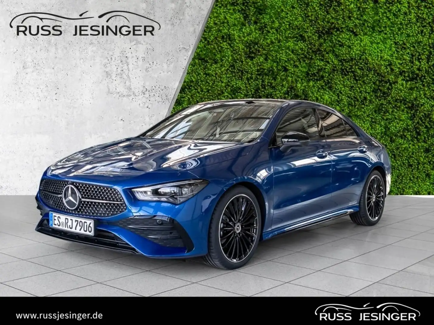 Mercedes-Benz CLA 220 4M Special Edition AMG *MBeam*Distr*Burm Blau - 1