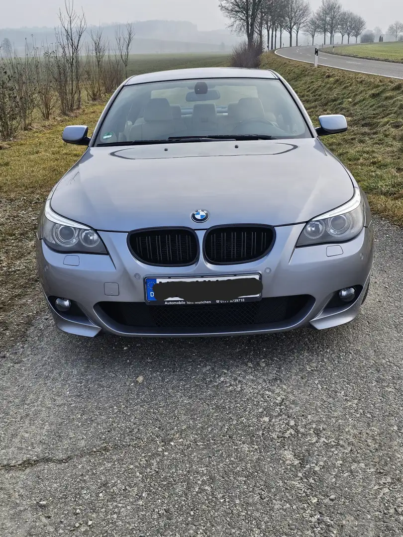 BMW 550 550i Aut. Argintiu - 1