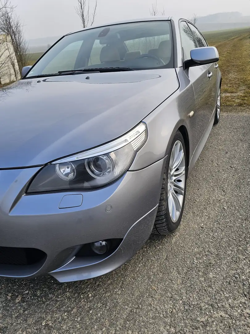 BMW 550 550i Aut. Argintiu - 2