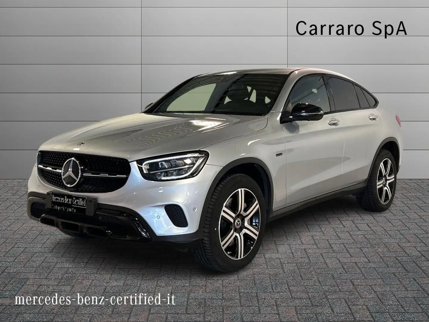 Mercedes-Benz GLC 300 GLC Coupe 300 de phev (eq-power) Sport 4matic auto Argento - 1