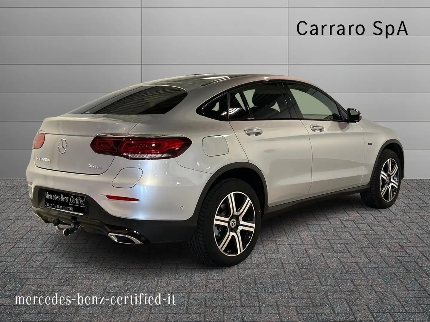 Mercedes-Benz GLC 300 GLC Coupe 300 de phev (eq-power) Sport 4matic auto Argento - 2