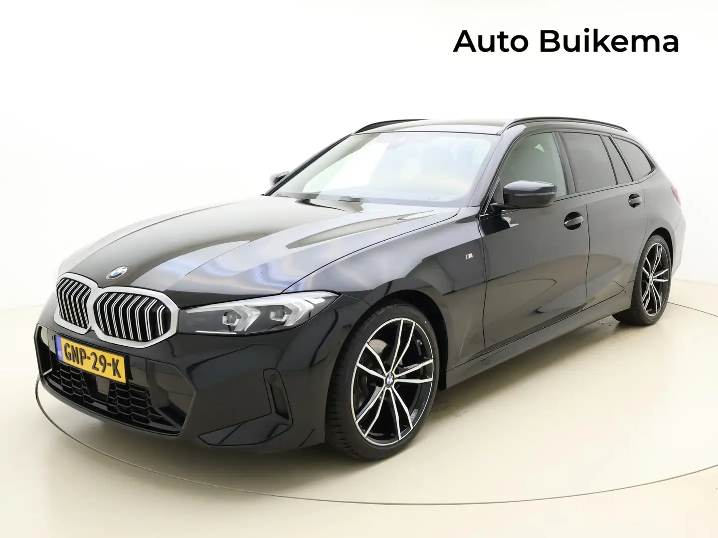 BMW 320 3-serie Touring 320i M Sport -HeadUp -Cruise Contr Schwarz - 1