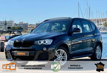 2.0 D 190 M-SPORT XDRIVE BVA 2 ÈME MAIN TOIT PANO CAMÉRA FULL SUIVI PALETTES AU VOLANT CUIR
