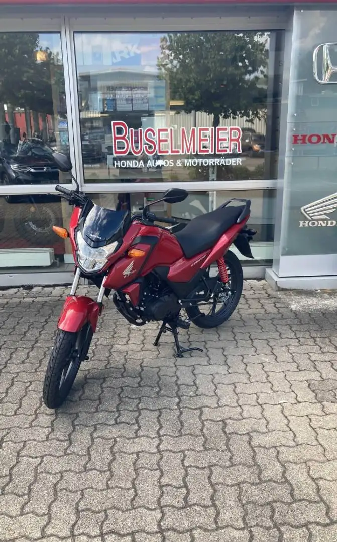 Honda CB 125 F Червоний - 1