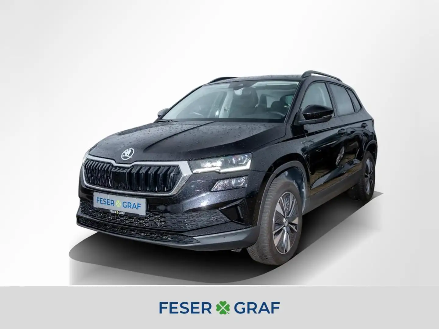 Skoda Karoq Selection 1.5 TSI DSG 360°/LED/PSD/PDC/ALU Schwarz - 1
