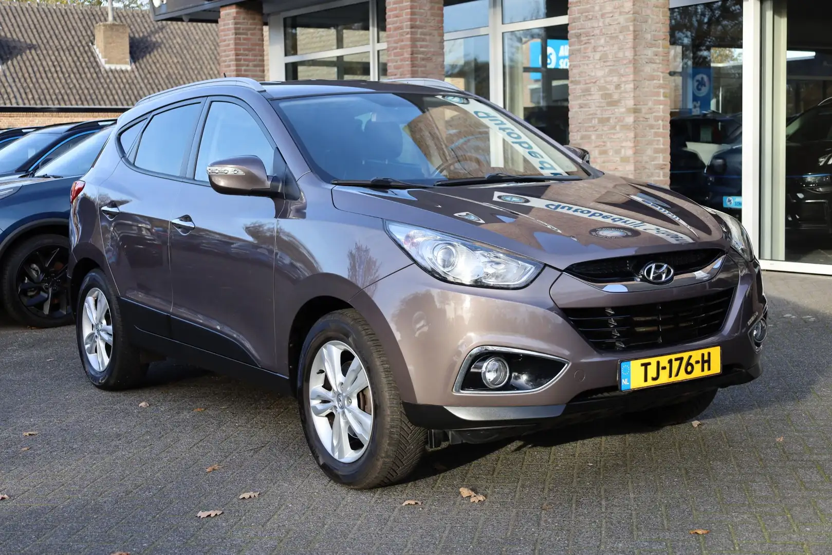 Hyundai iX35 1.6i GDI Style TREKHAAK LEER RUIT/4XSTOELVERW. CRU Marrone - 2