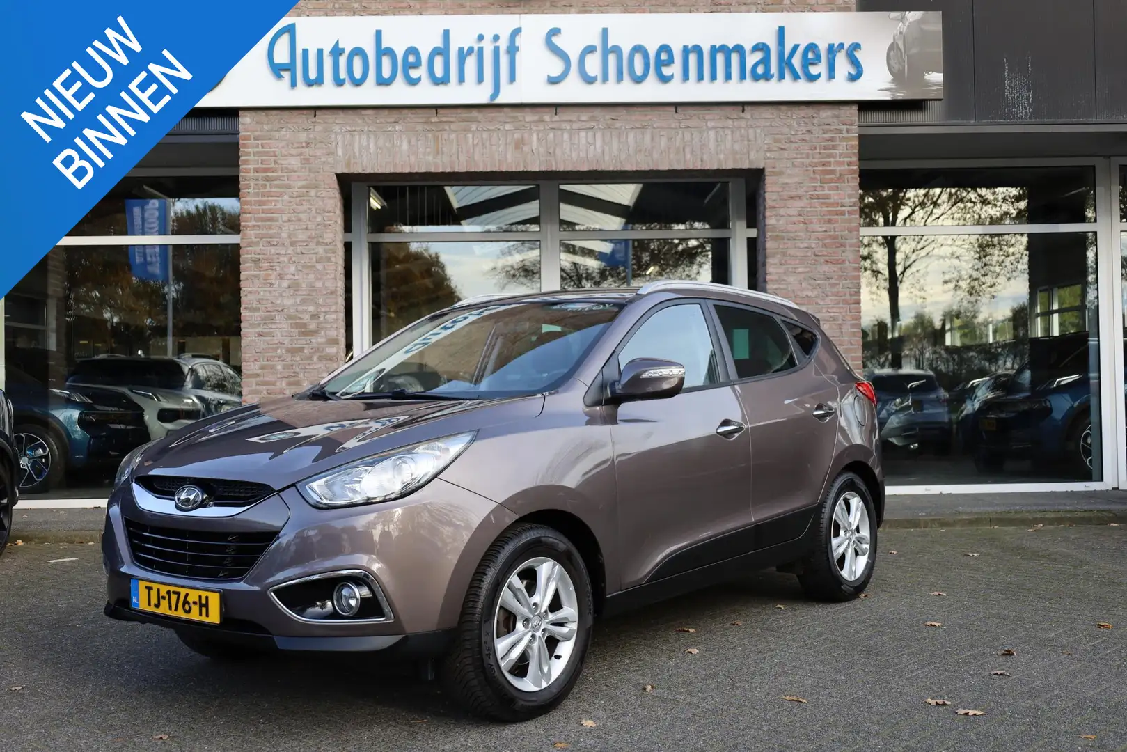 Hyundai iX35 1.6i GDI Style TREKHAAK LEER RUIT/4XSTOELVERW. CRU Marrone - 1