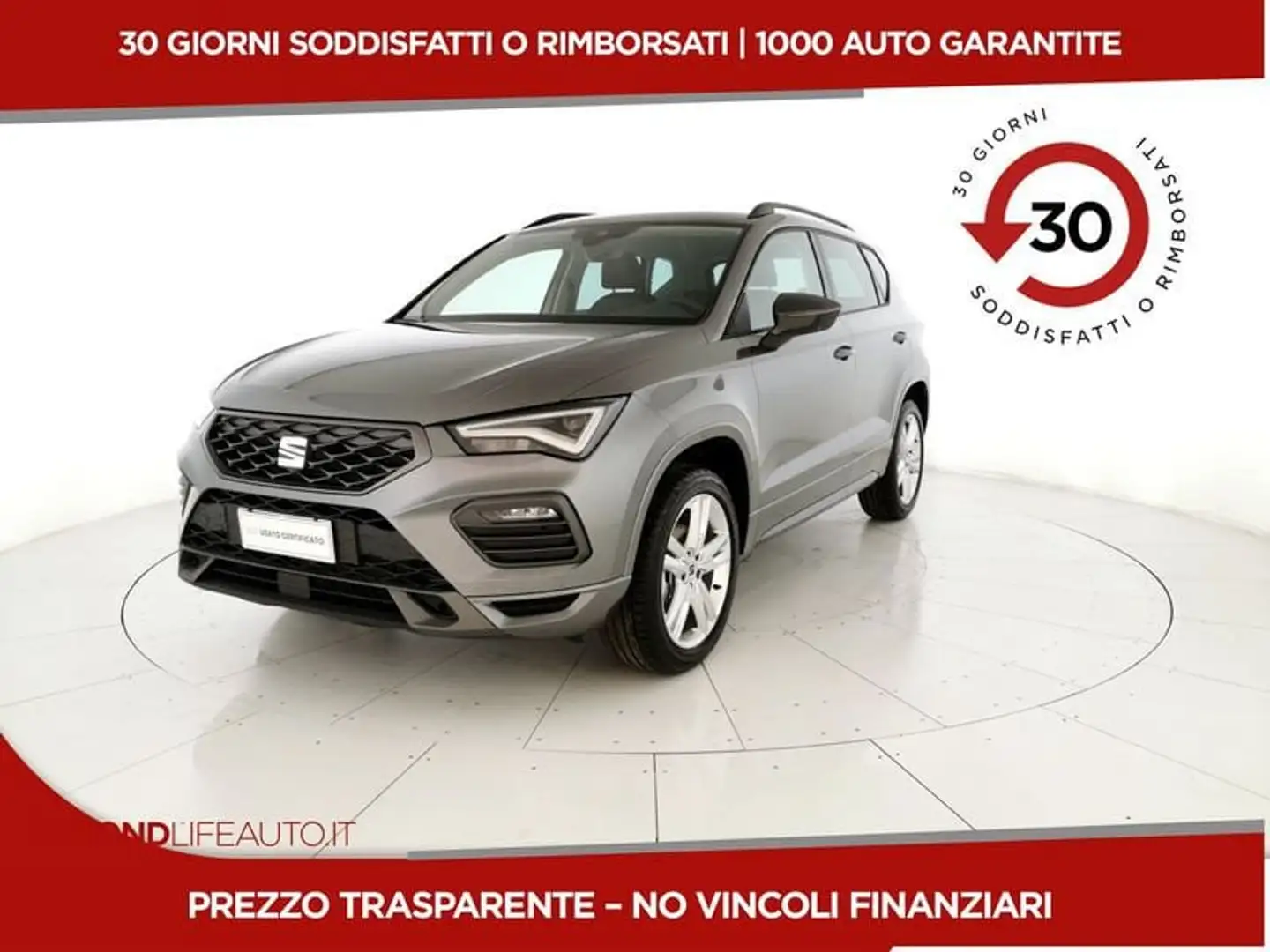 SEAT Ateca 1.0 tsi FR 110cv Gris - 1