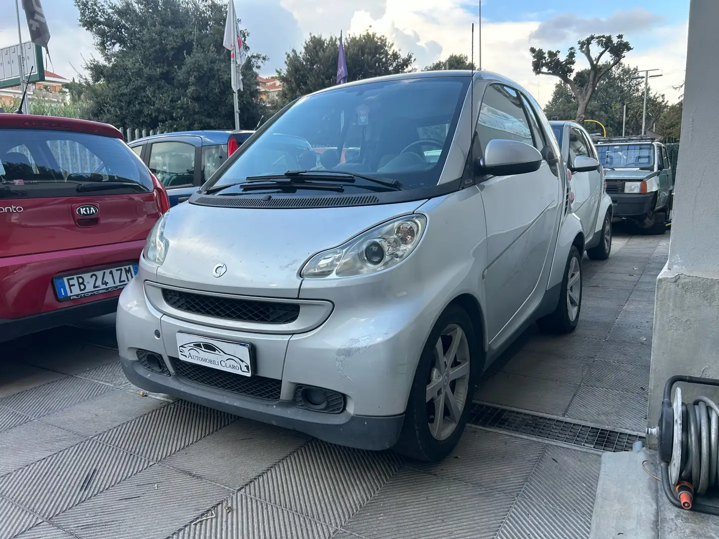 smart forTwo Fortwo II 2008 1.0 Passion 71cv Argento - 1