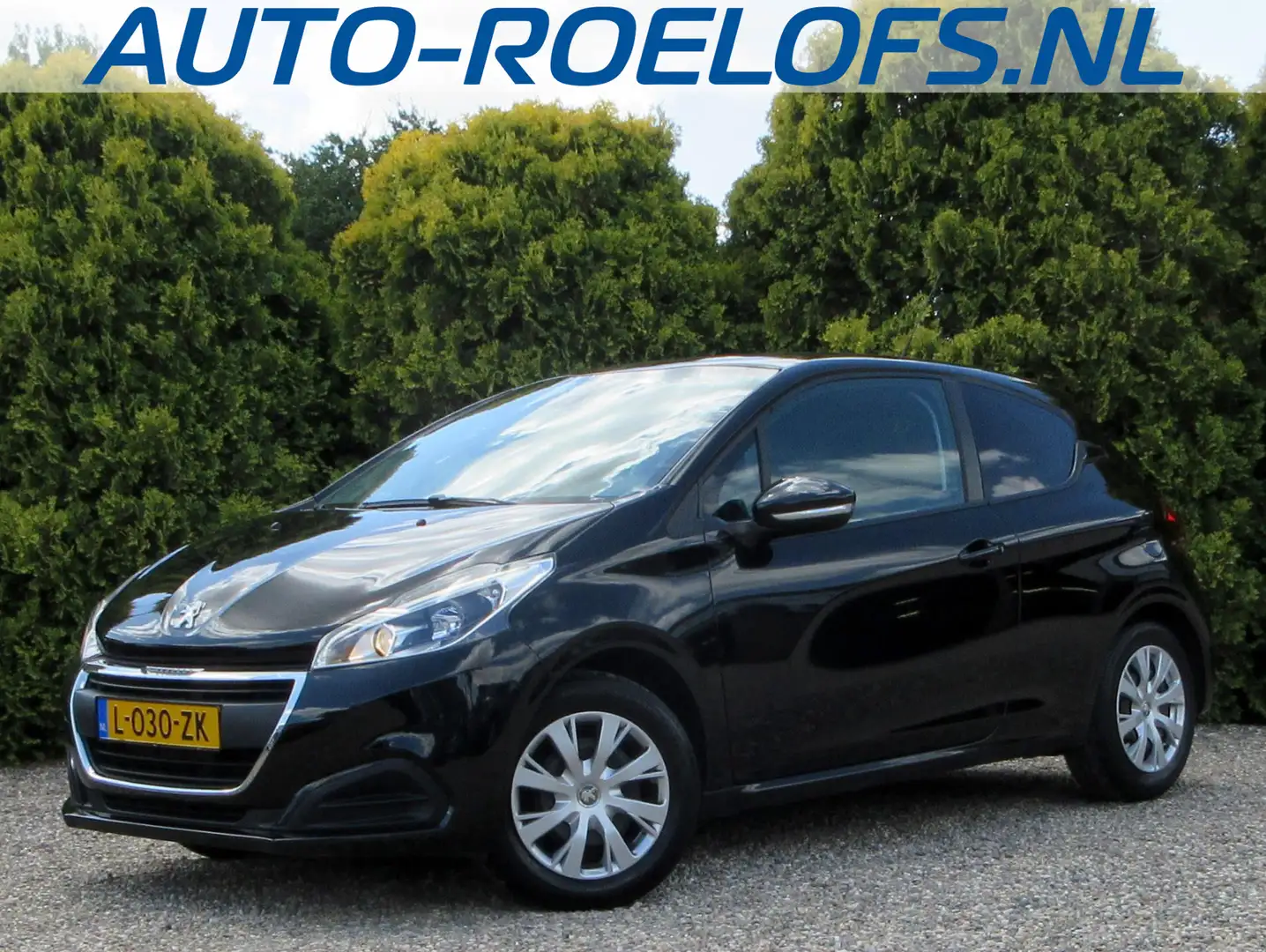 Peugeot 208 1.2 PureTech Active*Airco*Cruise Control* Zwart - 1