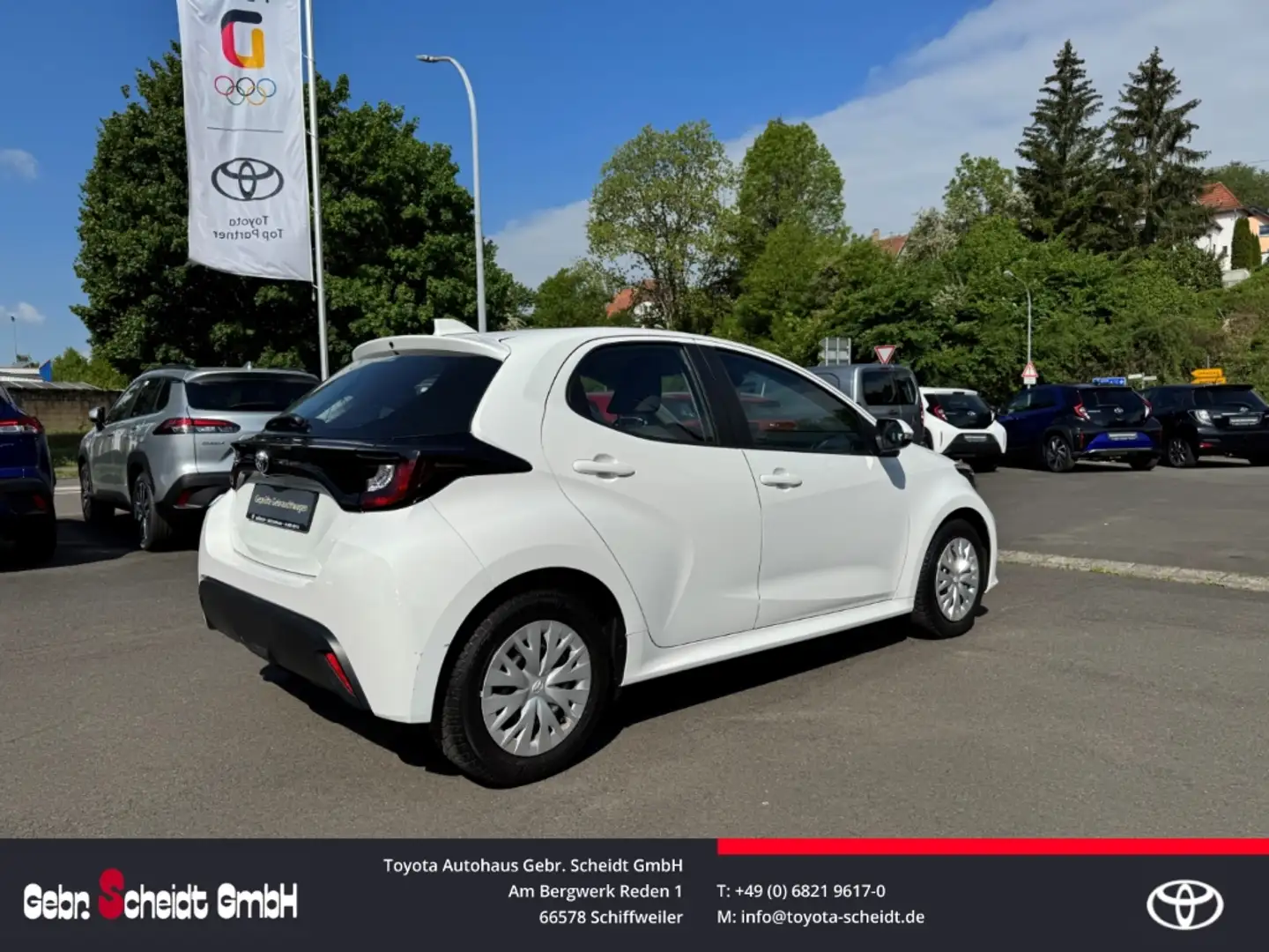 Toyota Yaris Comfort 1.0 Dual-VVTi EU6d Rückfahrkamera Klimaanl Wit - 2