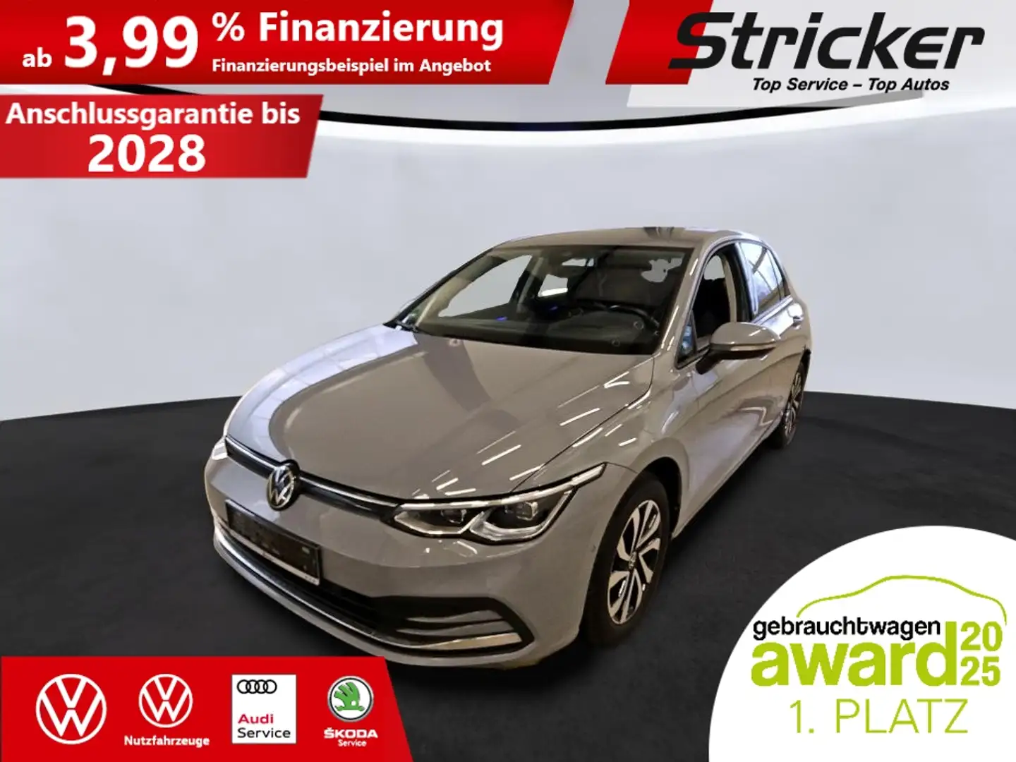 Volkswagen Golf Active 1.5TSI 203,-ohne Anzahlung Navi ACC Grau - 2