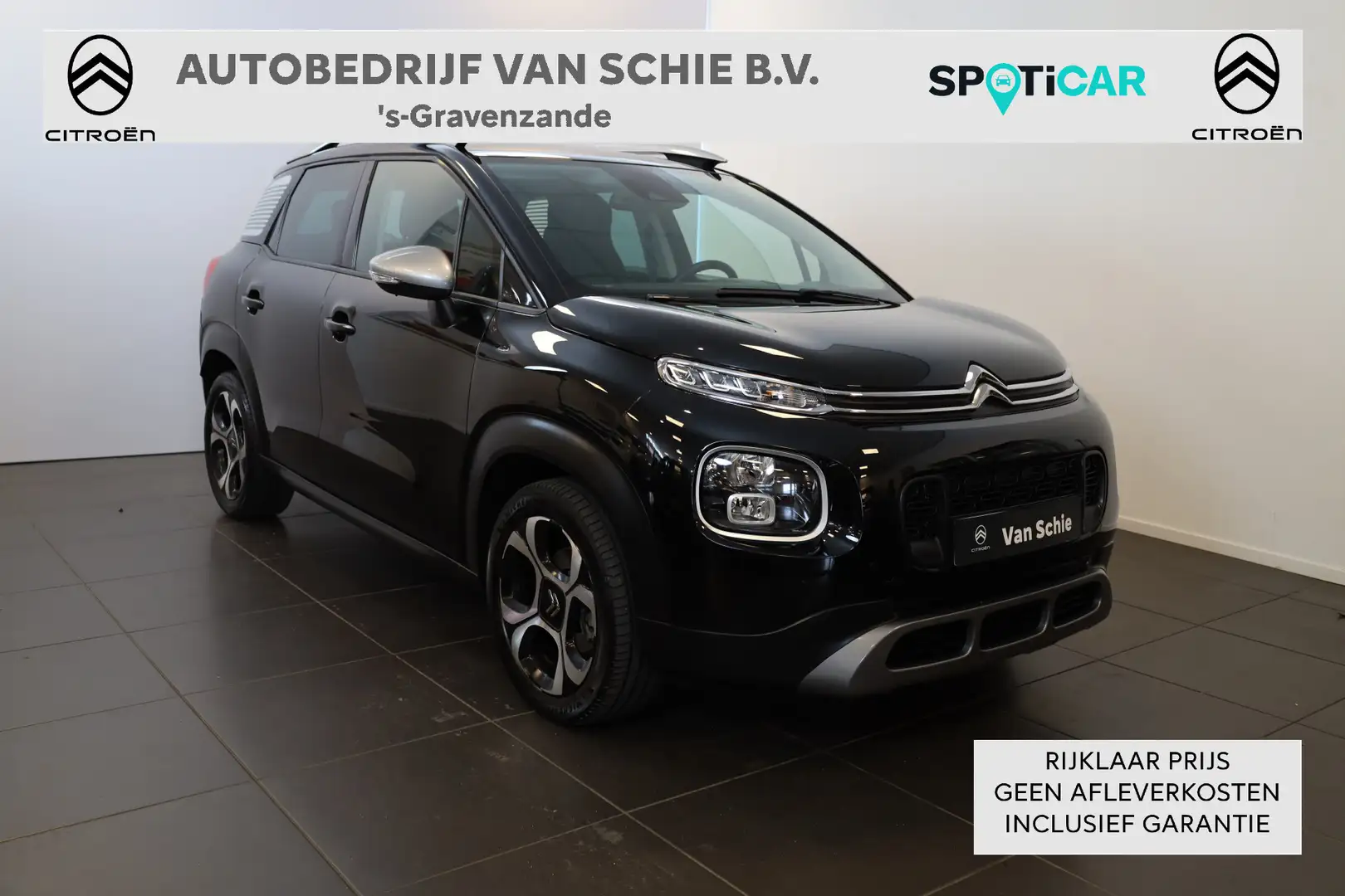 Citroen C3 Aircross PT 130 Shine Automaat-6 Carplay | 17" | Camera | S Schwarz - 1