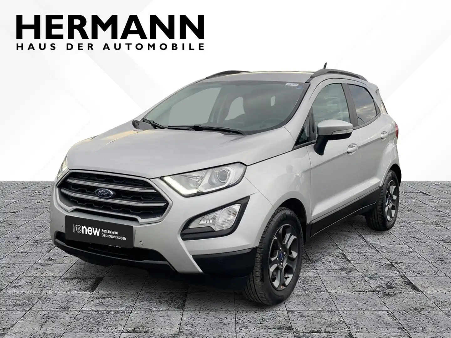 Ford EcoSport 1.0 EcoBoost Cool & Connect LED*SHZ*LM Silber - 1