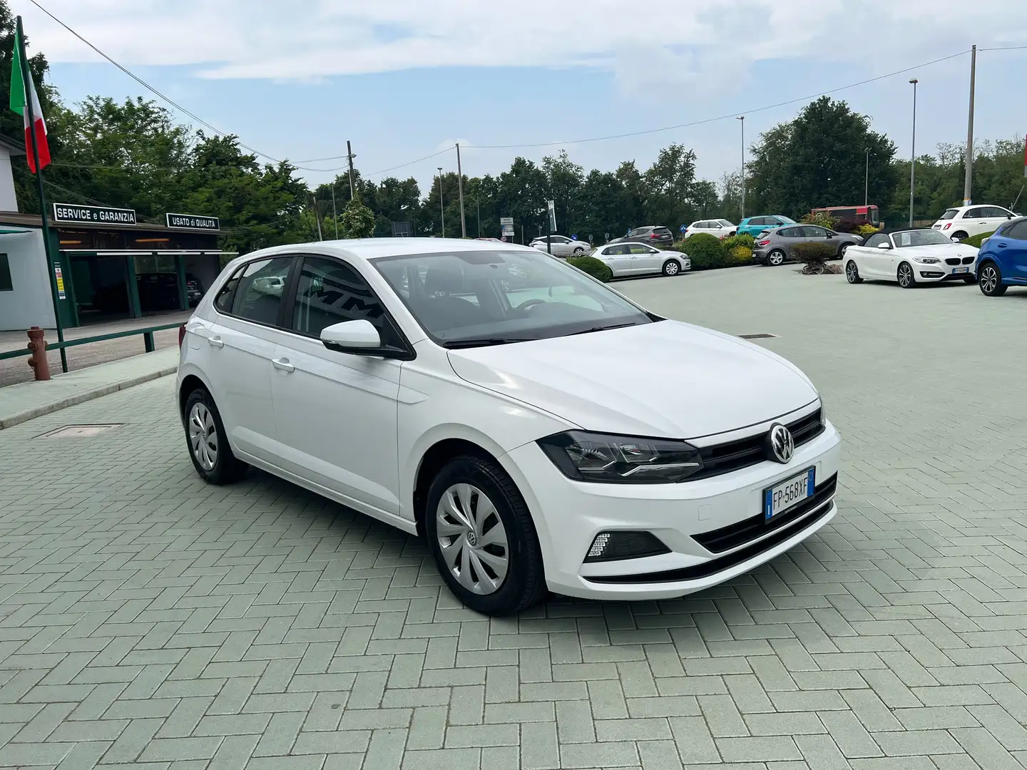 Volkswagen Polo 5p 1.6 tdi Trendline 80cv  OK PER NEOPATENTATI Bianco - 2