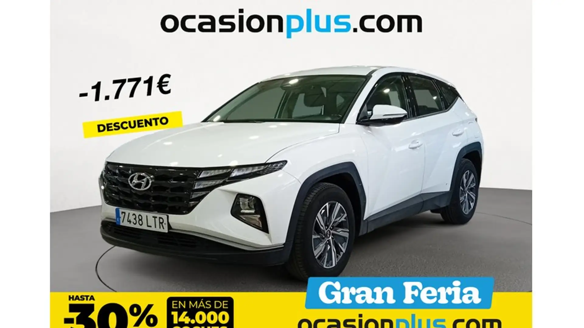 Hyundai TUCSON 1.6 TGDI Klass 4x2 Blanc - 1