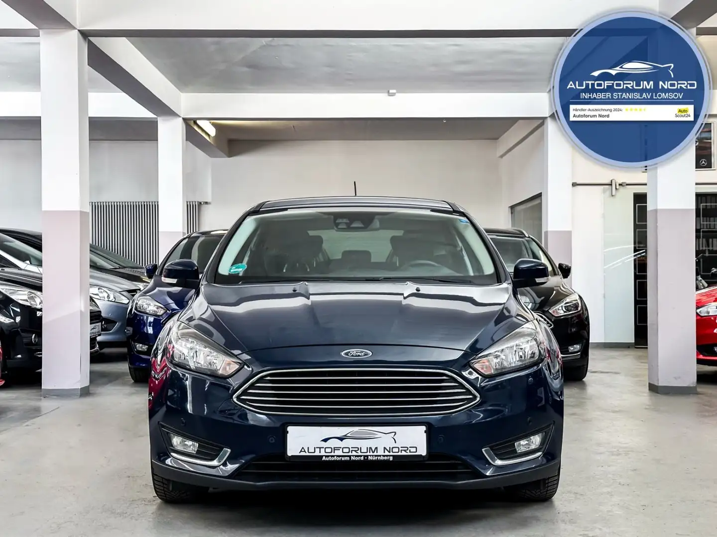 Ford Focus Turnier Titanium *NEU ZAHNRIEMEN+SERVICE* Blau - 2