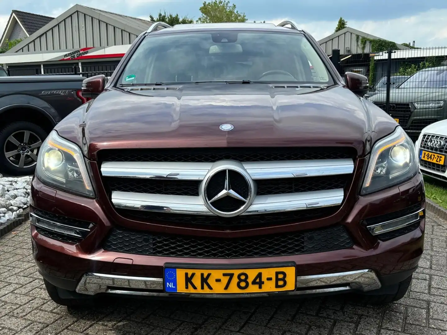 Mercedes-Benz GL 350 GL350 Bluetec 4Matic 2014 7-Persoons Schuifdak Roşu - 2