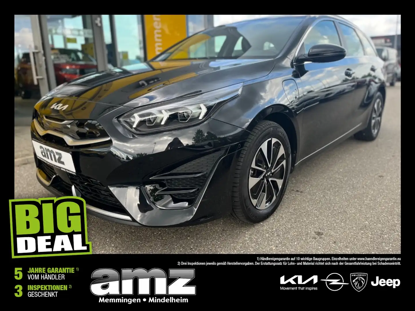 Kia Ceed SW / cee'd SW Ceed Sportswagon 1.6  PHEV Spirit *Navi*Kamera Schwarz - 1