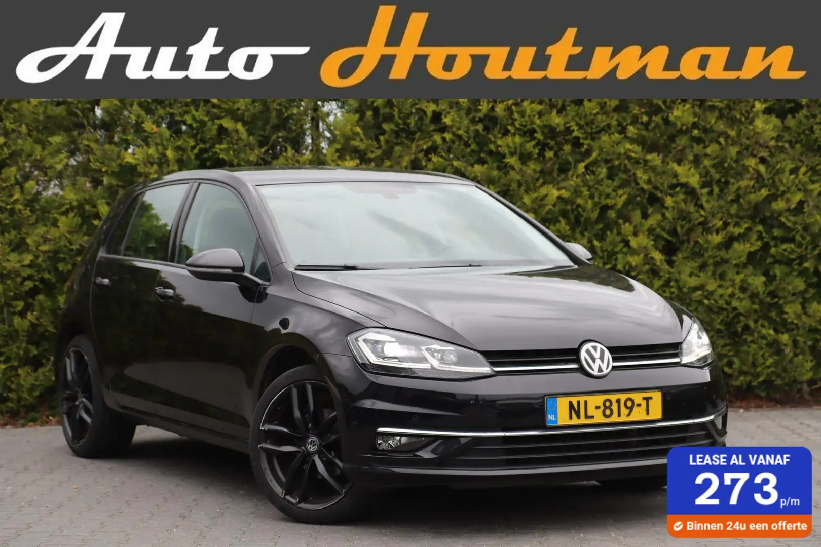 Volkswagen Golf 7.5 1.0 TSI 110 pk|Highline Virtueel Cockpit| Carp Negro - 1