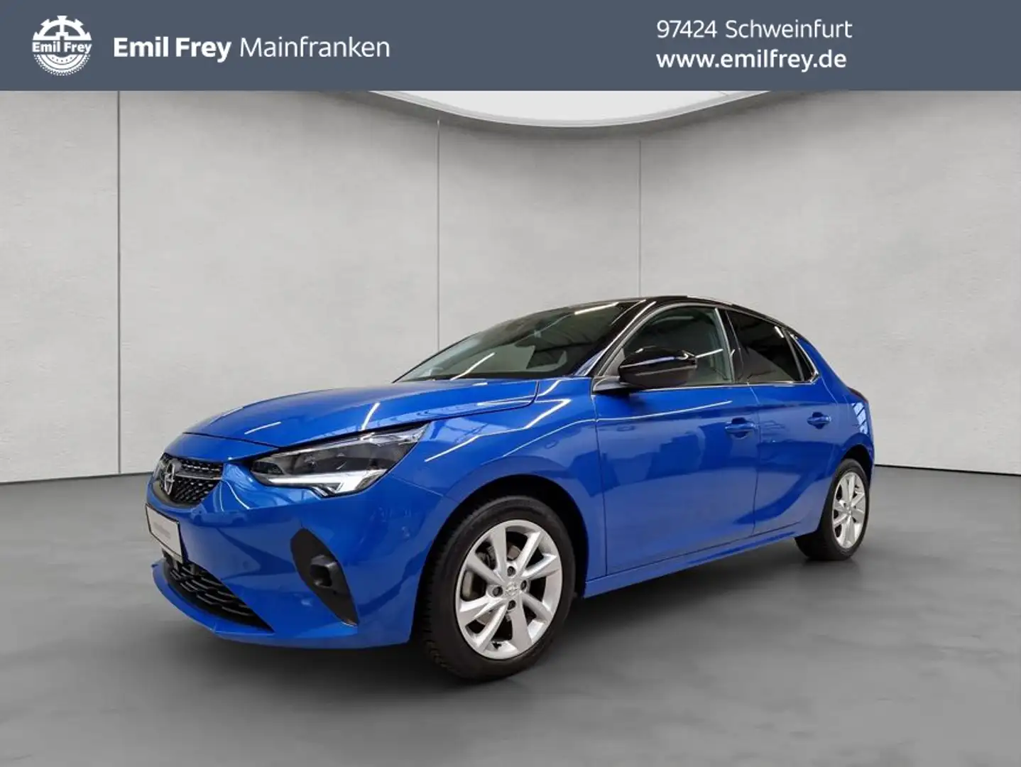 Opel Corsa 1.2 Turbo Automatik Elegance Blau - 1