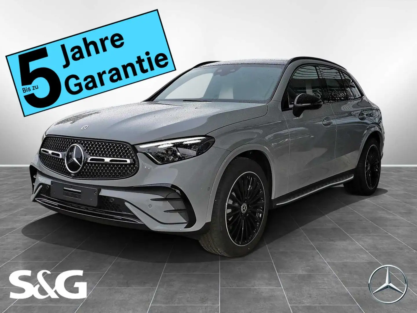 Mercedes-Benz GLC 300 4M AMG Panoramadach+Standheizung+360°Kam Gris - 1