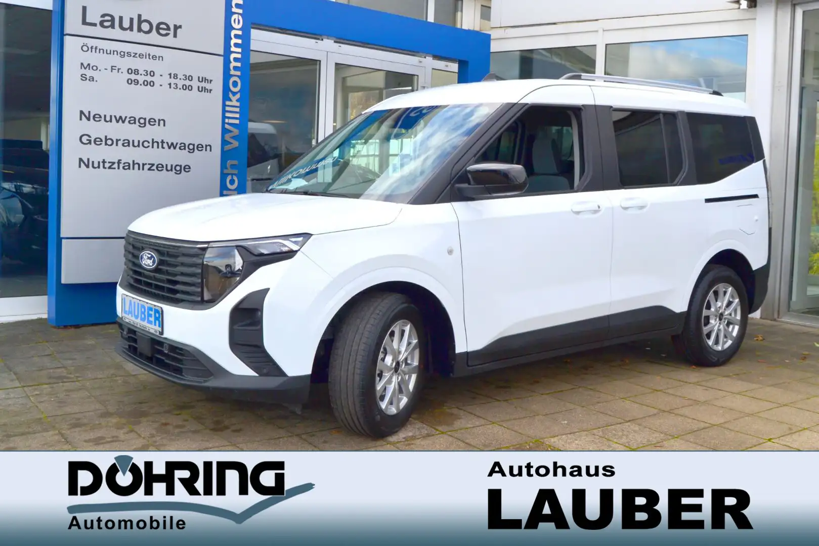 Ford Tourneo Courier Tourneo Courier 1,0 Titanium Winter-Pack RFK+PDC D Blanc - 1