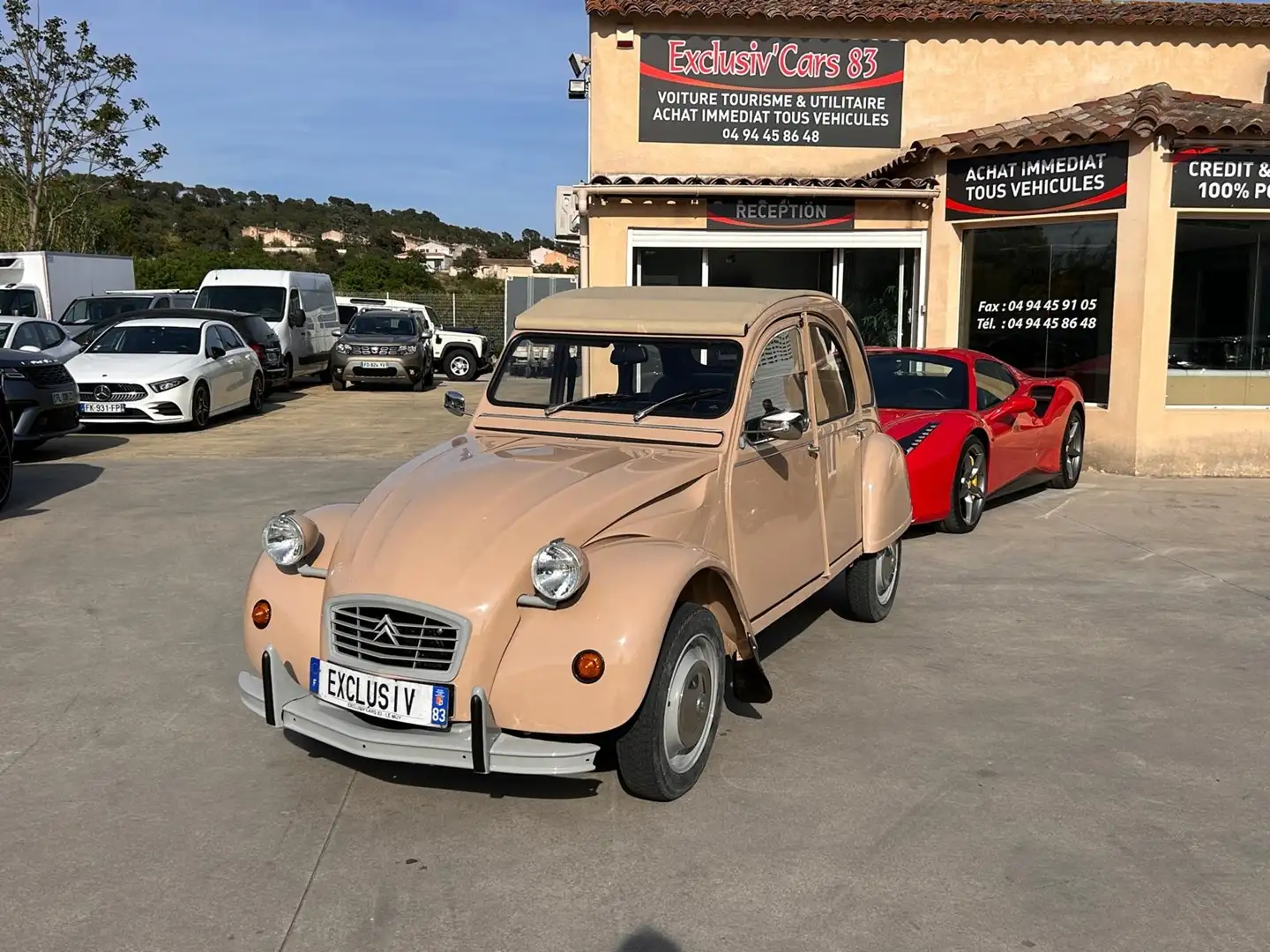 Citroen 2CV Schwarz - 1