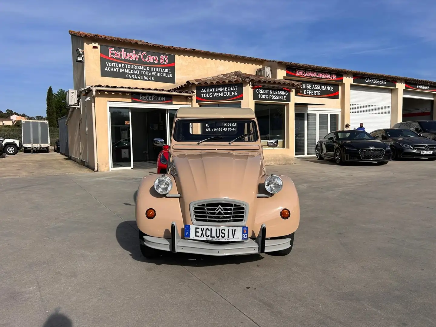 Citroen 2CV Schwarz - 2