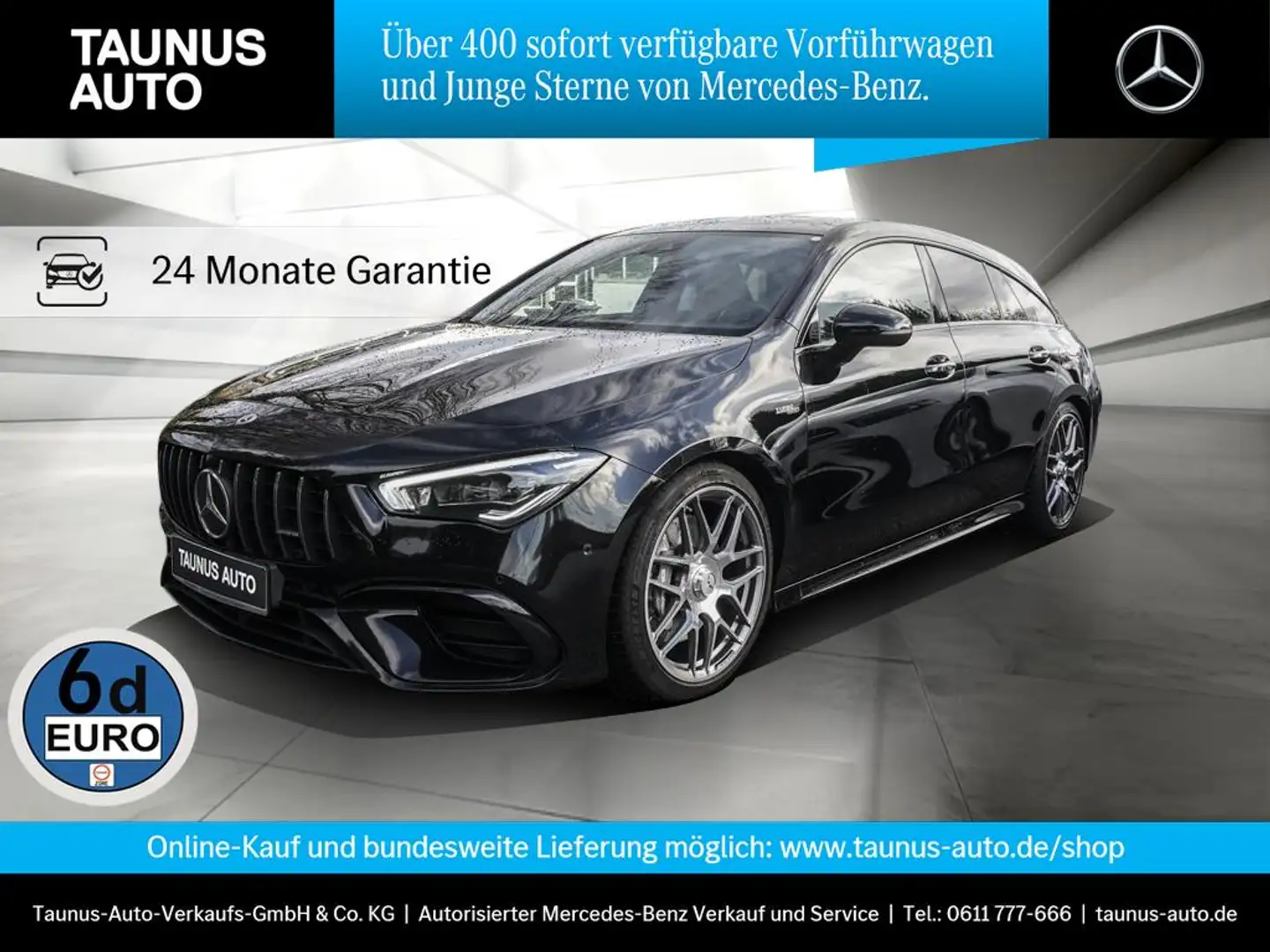 Mercedes-Benz CLA 45 AMG 4M PANO MULTIBEAM BURMESTER NIGHT Siyah - 1