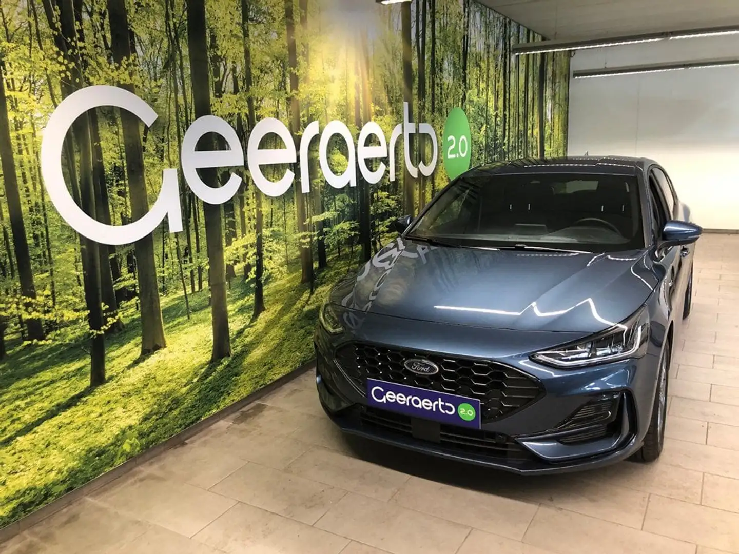 Ford Focus EcoBoost mHEV ST-Line Blauw - 1
