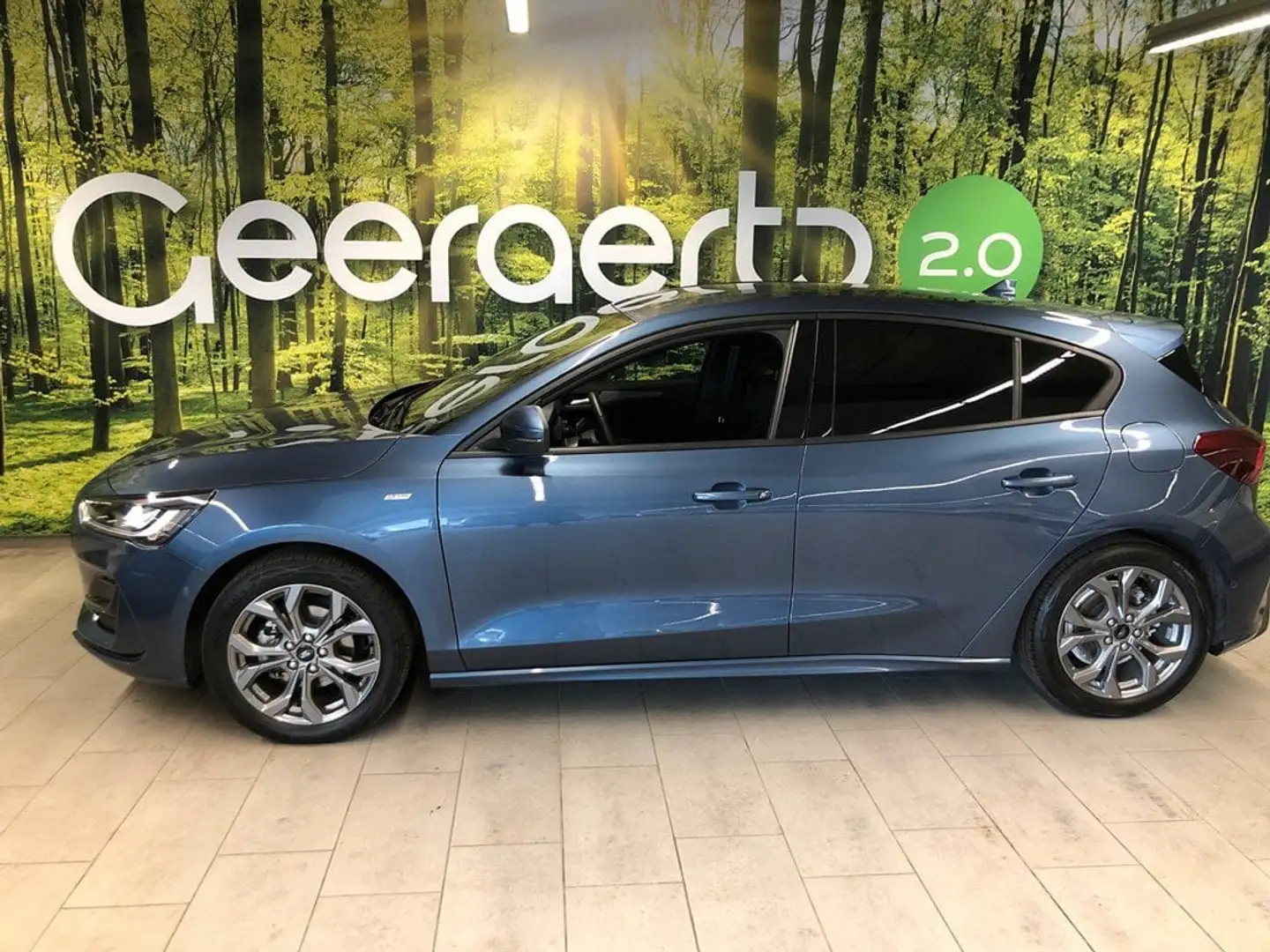 Ford Focus EcoBoost mHEV ST-Line Blauw - 2