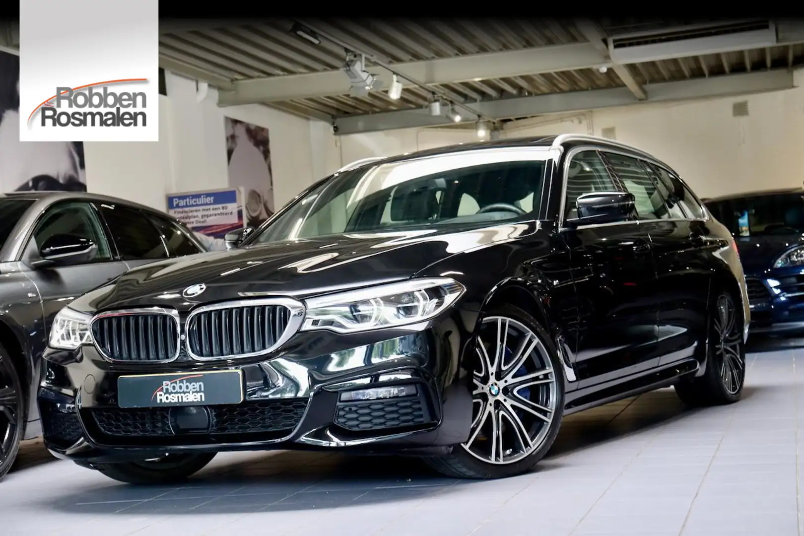 BMW 540 5-serie Touring 540i xDrive High Ex. M Sport|4wStu Noir - 1