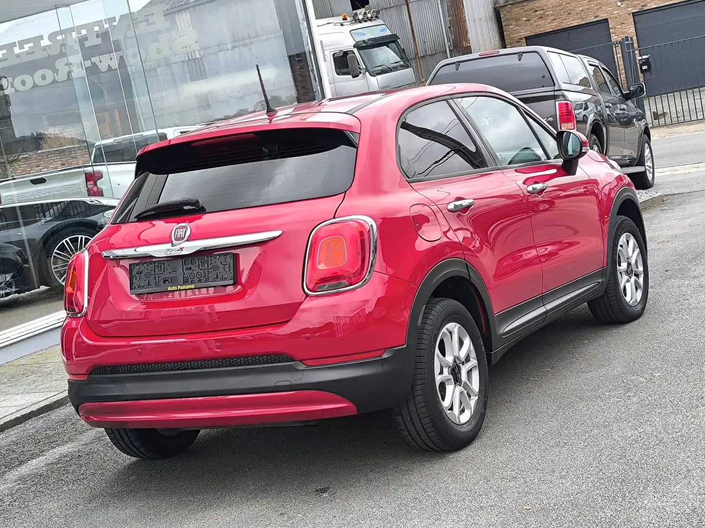 Fiat 500X 500X 1.4 MultiAir BOITE AUTO CLIM GPS PDC JA FULL Rouge - 2
